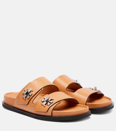 Tory Burch Turnlock leather slides - Tory Burch - Modalova