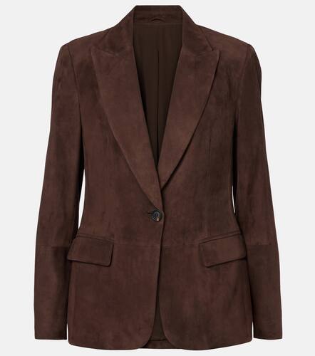 Brunello Cucinelli Suede blazer - Brunello Cucinelli - Modalova