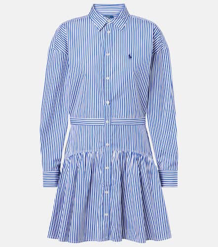 Striped cotton shirt dress - Polo Ralph Lauren - Modalova