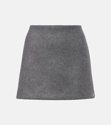 Poggio virgin wool miniskirt - Sportmax - Modalova