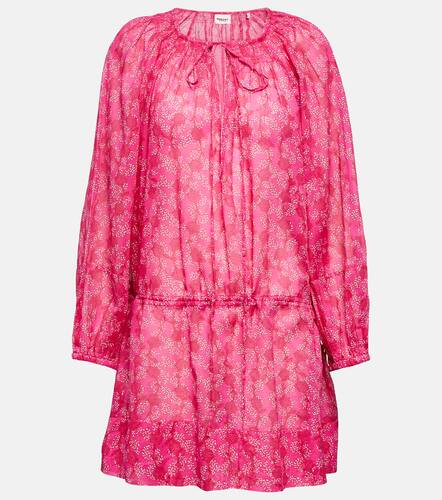Parsley floral cotton tunic dress - Marant Etoile - Modalova