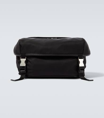 Re-Nylon leather-trimmed shoulder bag - Prada - Modalova