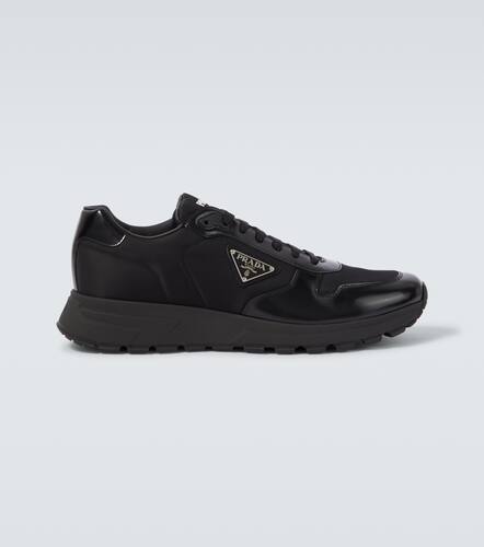 Prada Re-Nylon and leather sneakers - Prada - Modalova