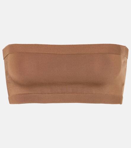 Saint Laurent Jersey bandeau top - Saint Laurent - Modalova