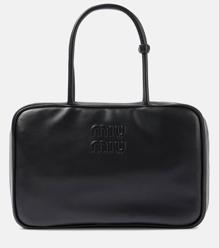 Miu Miu Medium leather tote bag - Miu Miu - Modalova
