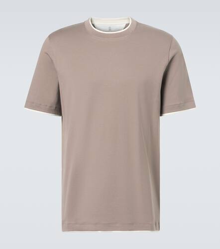 Brunello Cucinelli T-shirt en coton - Brunello Cucinelli - Modalova