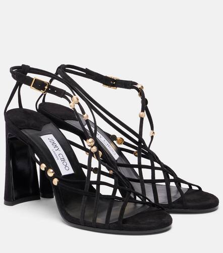 Sandales Felice 95 en daim  ornements - Jimmy Choo - Modalova
