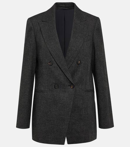 Double-breasted blazer - Brunello Cucinelli - Modalova