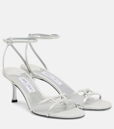 Jimmy Choo Sandales Leo 65 en cuir - Jimmy Choo - Modalova