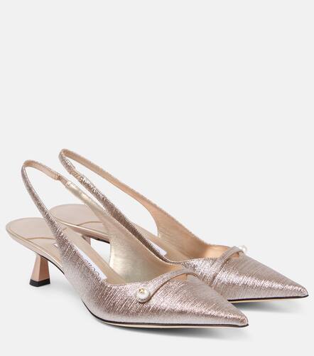 Amita 45 glitter slingback pumps - Jimmy Choo - Modalova