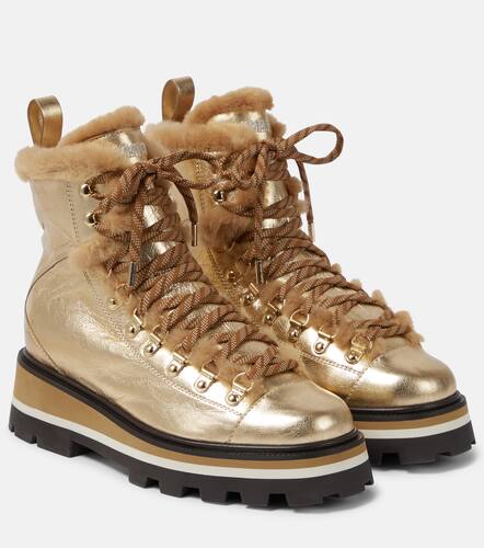 Bottines Chike en cuir et shearling - Jimmy Choo - Modalova