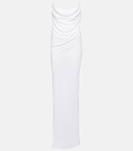 Draped corset jersey gown - Alex Perry - Modalova
