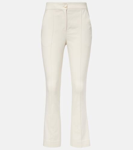 Kimra cotton-blend cropped straight pants - Veronica Beard - Modalova