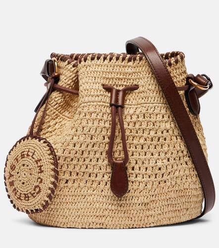 Falabella Small raffia bucket bag - Stella McCartney - Modalova