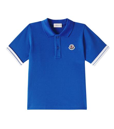 Polo en coton  logo - Moncler Enfant - Modalova