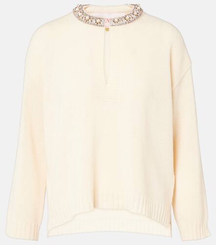 Embellished virgin wool sweater - Valentino - Modalova