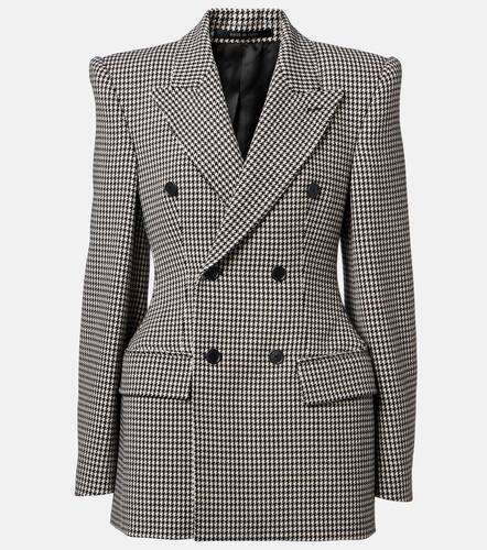 Balenciaga Houndstooth wool blazer - Balenciaga - Modalova