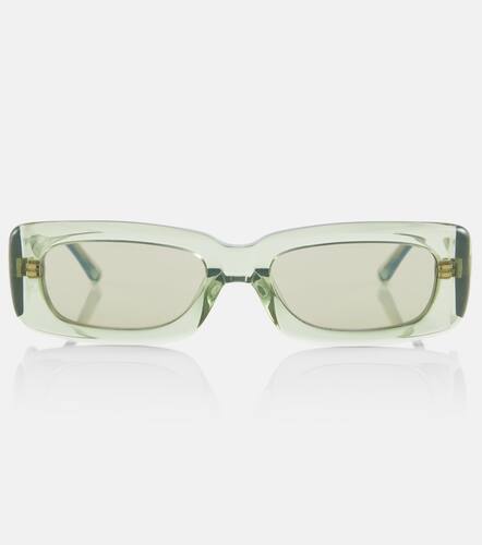 X Linda Farrow  Lunettes de soleil Mini Marfa rectangulaires - The Attico - Modalova