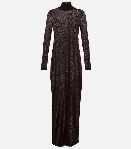 AlaÃ¯a High-neck knit maxi dress - Alaia - Modalova