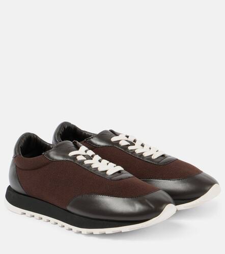 Owen leather-trimmed sneakers - The Row - Modalova