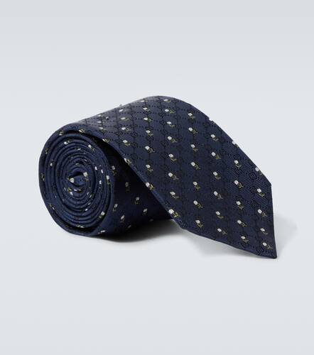 Corbata de seda GG en jacquard - Gucci - Modalova