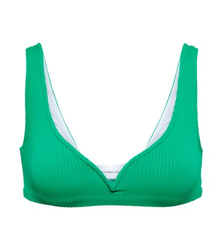 Kamala ribbed bikini top - Alexandra Miro - Modalova