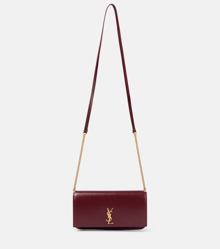Cassandre leather crossbody bag - Saint Laurent - Modalova