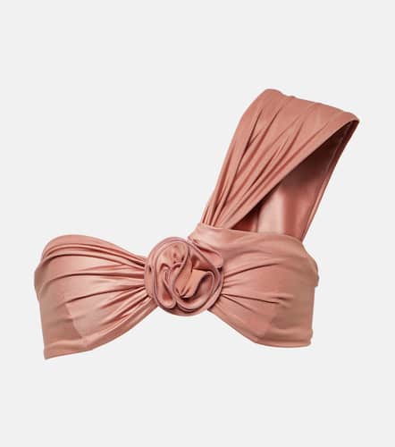 Floral-appliqu bikini top - Magda Butrym - Modalova