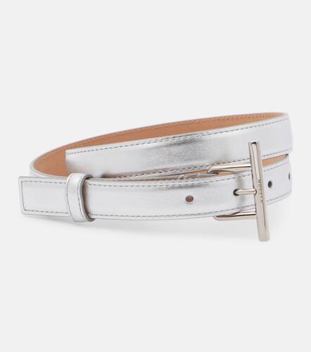 McQueen Metallic leather belt - McQueen - Modalova