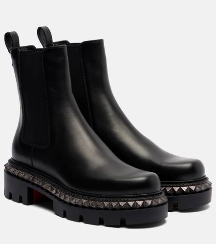 St Emilia embellished leather ankle boots - Christian Louboutin - Modalova
