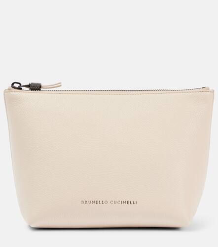 Small leather clutch - Brunello Cucinelli - Modalova