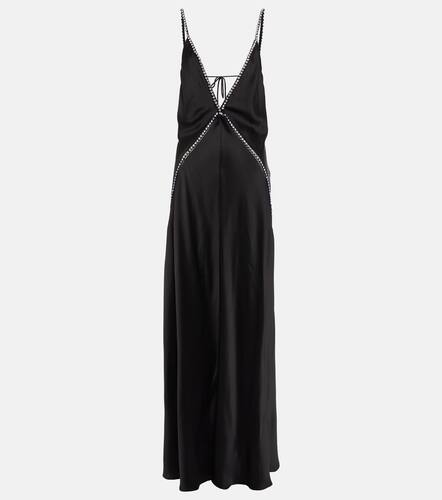 Crystal-embellished satin gown - Stella McCartney - Modalova