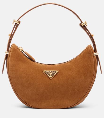 Arque suede shoulder bag - Prada - Modalova