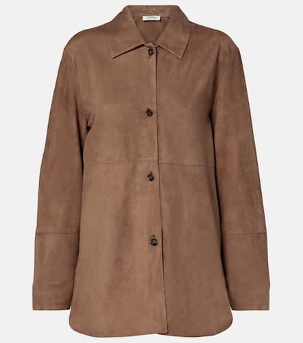 S Max Mara Estate suede overshirt - 'S Max Mara - Modalova