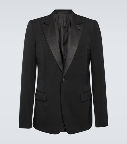 Single-breasted wool tuxedo jacket - Lanvin - Modalova