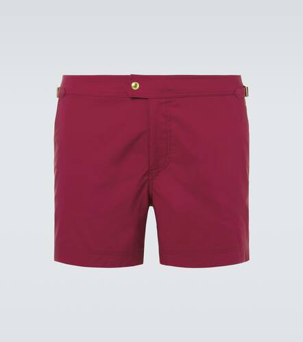 Tom Ford Badeshorts aus Popeline - Tom Ford - Modalova