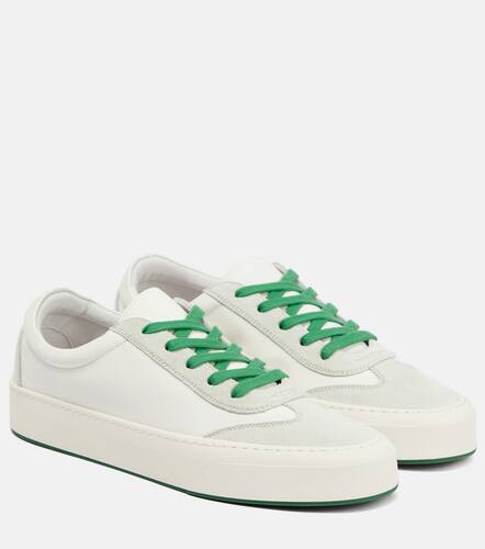 Marley suede-paneled leather sneakers - The Row - Modalova