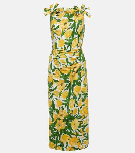 Midikleid aus Popeline - Carolina Herrera - Modalova
