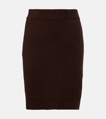 Wool and cashmere miniskirt - Jardin des Orangers - Modalova