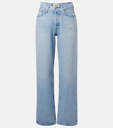 V-Waist Baggy high-rise wide-leg jeans - Agolde - Modalova