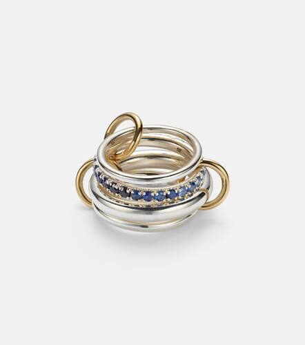 Janssen SG 18kt gold and sterling ring with sapphires - Spinelli Kilcollin - Modalova