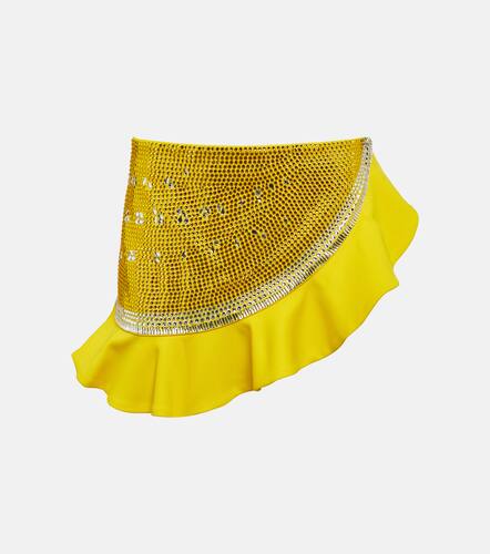 Mini-jupe en laine  ornements - Area - Modalova