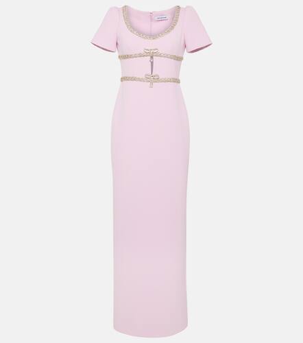 Crystal-embellished crÃªpe gown - Self-Portrait - Modalova