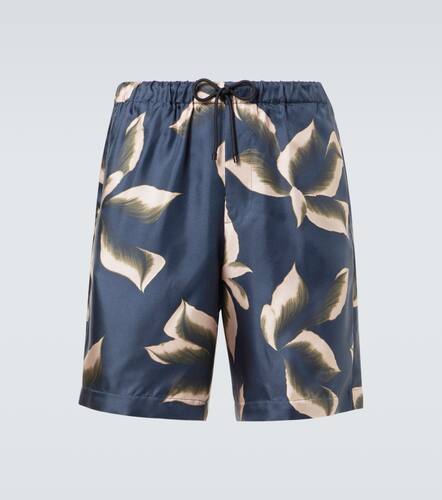 Short imprim en soie - Dries Van Noten - Modalova