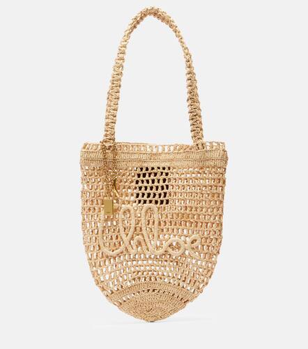 Summer Banana Small raffia tote bag - Chloe - Modalova