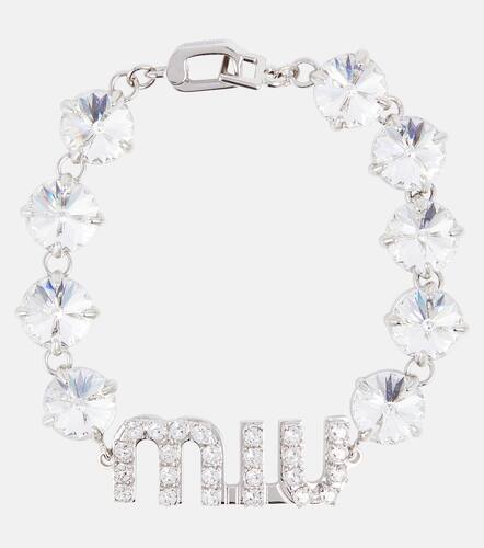 Miu Miu Pulsera con cristales - Miu Miu - Modalova