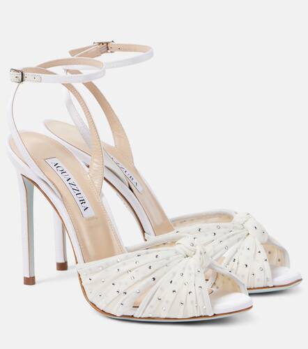 Slow Kisses embellished leather sandals - Aquazzura - Modalova