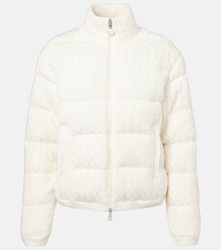 Moncler Cotton-blend down jacket - Moncler - Modalova