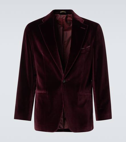 Rubinacci Blazer aus Baumwollsamt - Rubinacci - Modalova