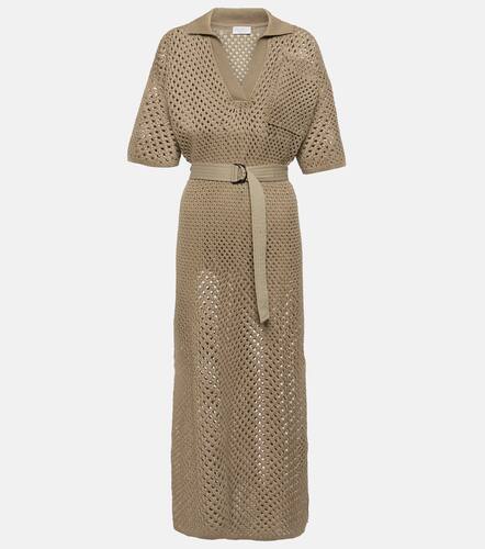 Vestido calado de algodn - Brunello Cucinelli - Modalova
